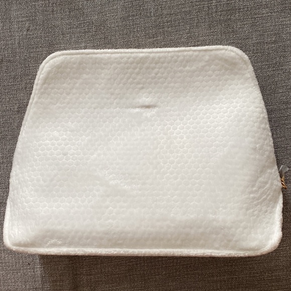 Guerlain White Makeup Pouch 9” - Picture 6 of 9